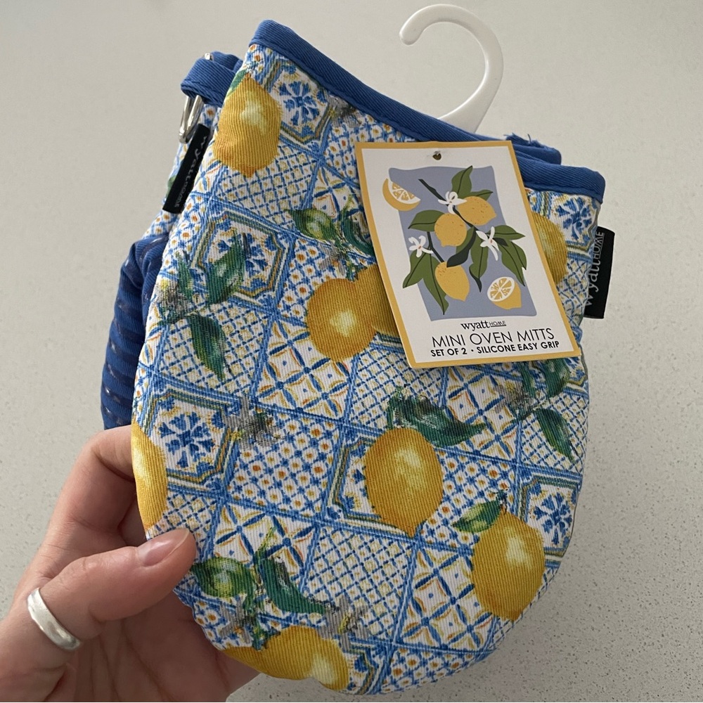 LAST DROP Lemon Oven mitts